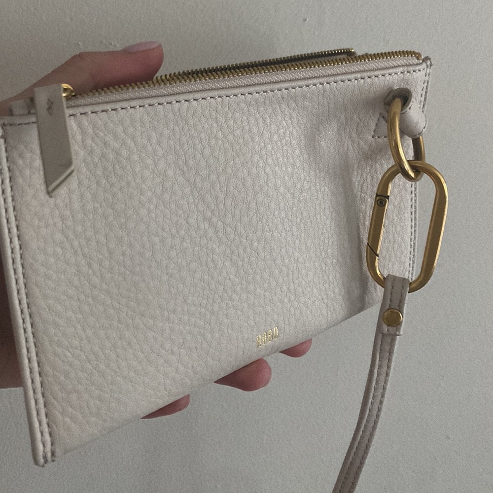 Brand New Ivory HOBO Wristlet